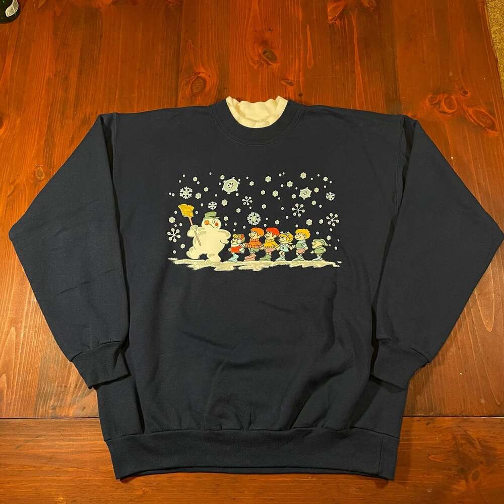 Day Breeze Frosty The Snowman Sweatshirt Mock Neck